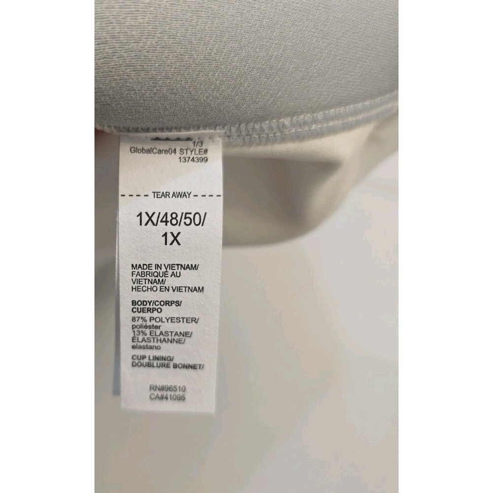Under Armour Women UA‎ Continuum Mid Support Sports Bra White 1X NWT - Picture 14 of 16